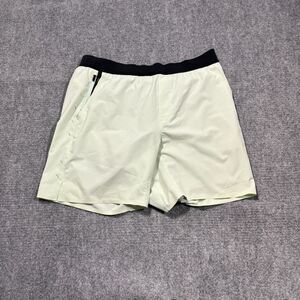 Ten Thousand Interval Shorts Mens XL Green Lined Running Gym Athletic 7"